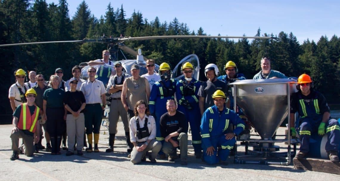 Partners from Canada, U.S., and Mexico came together to implement a seabird restoration project in Gwaii Haanas, British Columbia, Canada.